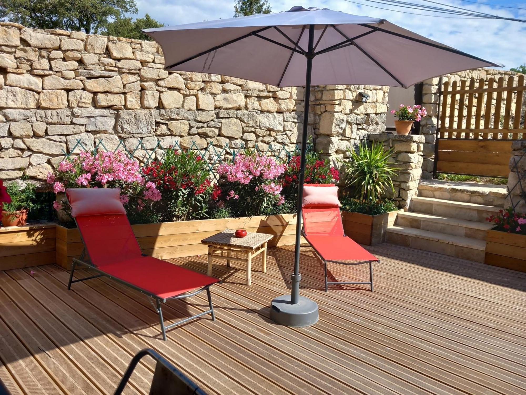 Chez Daniele Chambre Avec Jacuzzi Et Terrasse Privee Murs  Dış mekan fotoğraf